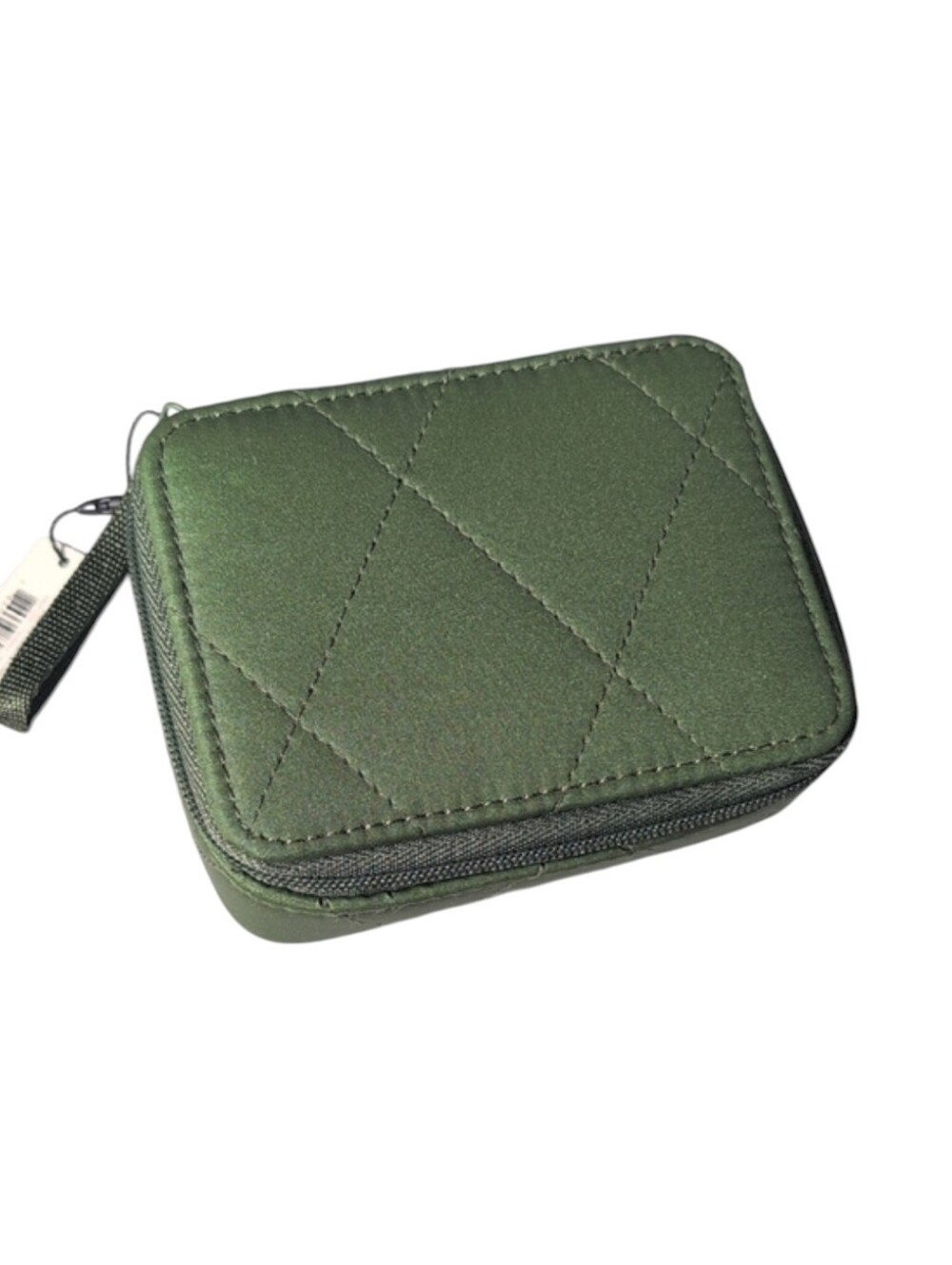 Vera Bradley Outlet Essential Travel Pill Case in Pearlized Green